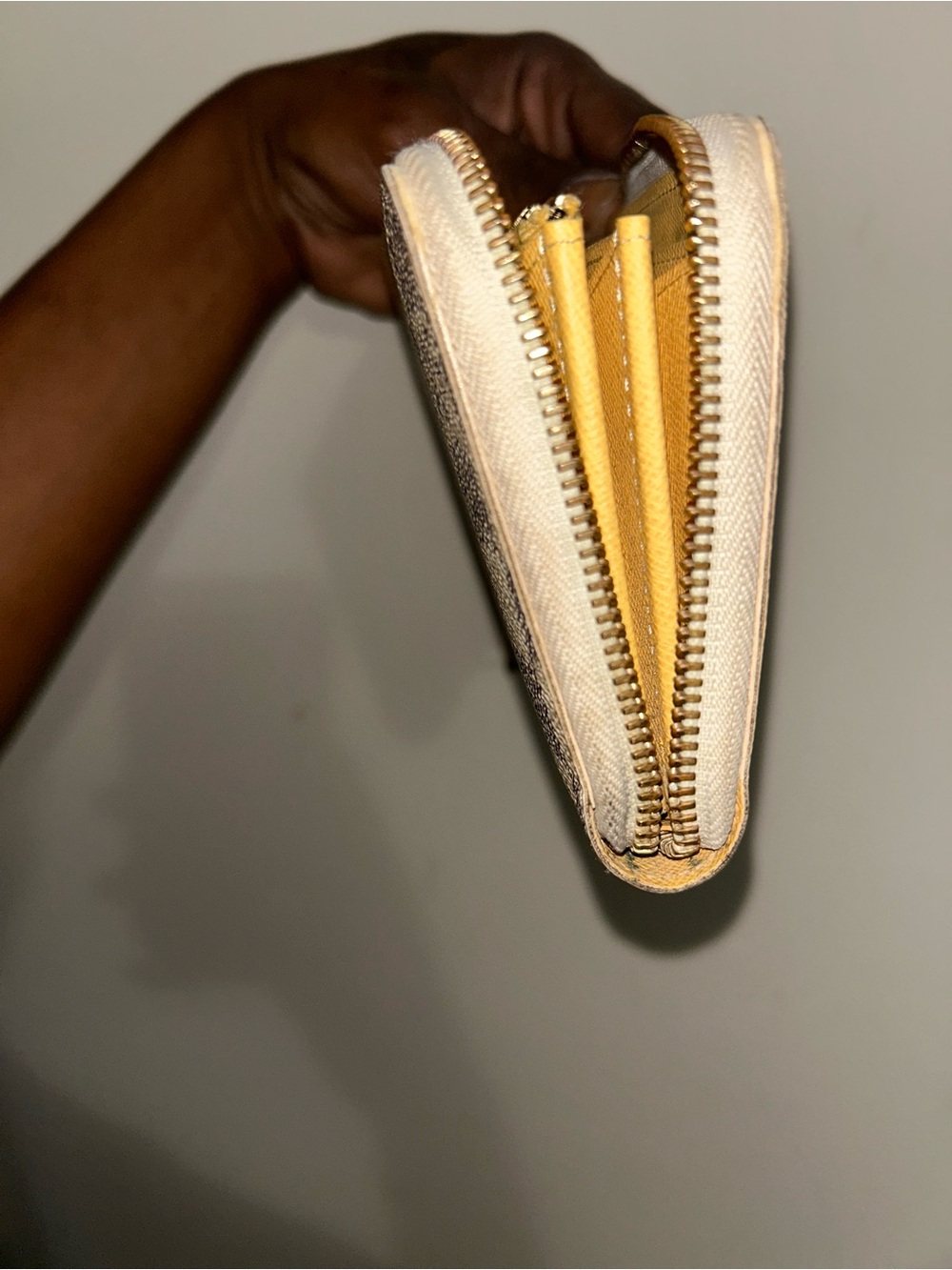 Louis Vuitton Yellow Interior Zip Pouch - Picture 7 of 8